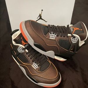 NIKE AIR JORDAN RETRO 4 STARFISH Size 7.5 Women CW7183-100 - NIB